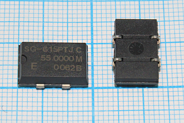 гк 55000 \\SMD14098P4\TTL\5В\SG-615PTJ-C\ --- Кварцевые генераторы