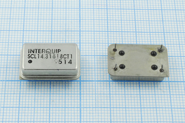гк 14318,18 \\FULL\ \\SCL1431818CT1\INTERQUIP бу --- Кварцевые генераторы