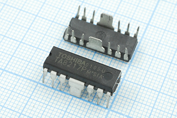 пп TA8217P\DIP-12F \усилНЧ\TOS --- Полупроводники