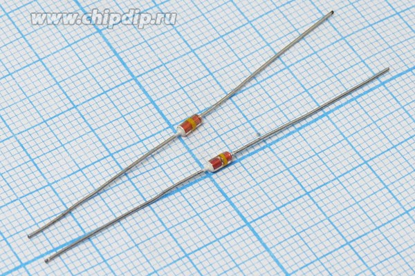 Дстаб    7,5\0,45Вт\КД-3/DO-35\КС126К\ --- Стабилитроны