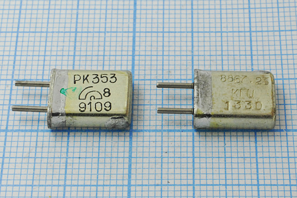8867,238 \HC25U\\\\РК353МА\1Г (8867.23КГЦ РК353) --- Кварцевые резонаторы (пьезокерамические, диэлектрические, ПАВ (SAW), резонаторы из других пьезоматериалов)