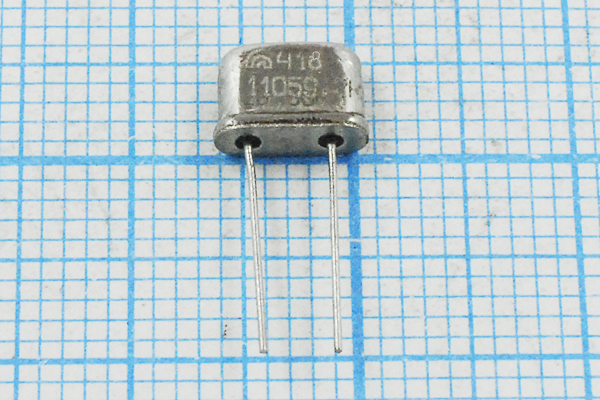 11059,2 \UM4\S\\\РК418МР\1Г --- Кварцевые резонаторы (пьезокерамические, диэлектрические, ПАВ (SAW), резонаторы из других пьезоматериалов)