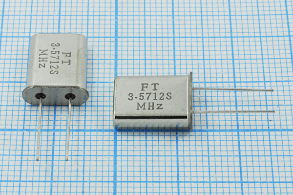 3571,2 \HC49U\S\ 20\ /-40~85C\U[FT]\1Г (FT3.5712S) --- Кварцевые резонаторы (пьезокерамические, диэлектрические, ПАВ (SAW), резонаторы из других пьезоматериалов)