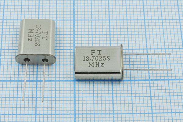13702,5 \HC49U\S\ 20\ /-40~85C\U[FT]\1Г (FT) --- Кварцевые резонаторы (пьезокерамические, диэлектрические, ПАВ (SAW), резонаторы из других пьезоматериалов)