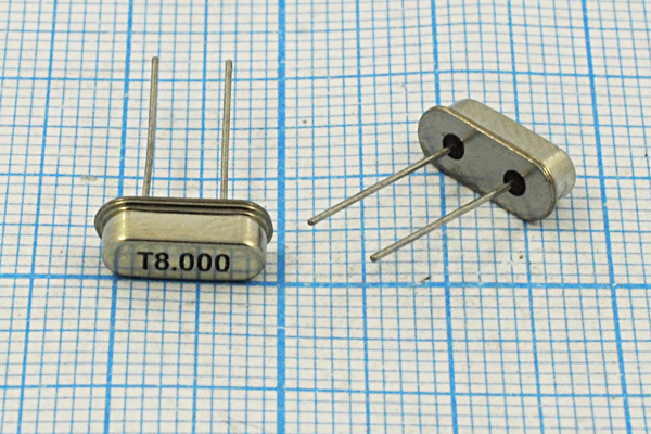 8000 \HC49S3\27\ 30\ 50/0~60C\S[FT]\1Г (T8.000) --- Кварцевые резонаторы (пьезокерамические, диэлектрические, ПАВ (SAW), резонаторы из других пьезоматериалов)