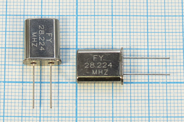 28224 \HC49U\20\ 30\ 50/0~60C\U[FT]\1Г (FY) --- Кварцевые резонаторы (пьезокерамические, диэлектрические, ПАВ (SAW), резонаторы из других пьезоматериалов)