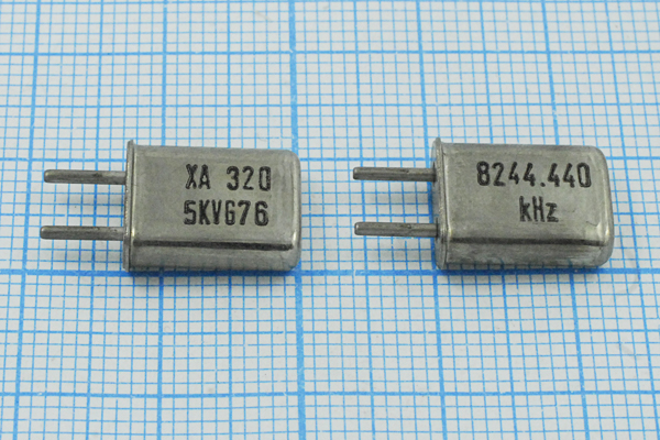 8244,44 \HC50U\32\\\\1Г (8244.440 kHz XA320) --- Кварцевые резонаторы (пьезокерамические, диэлектрические, ПАВ (SAW), резонаторы из других пьезоматериалов)