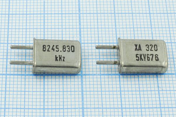 8245,83 \HC50U\32\\\\1Г (8245.830 kHz XA320) --- Кварцевые резонаторы (пьезокерамические, диэлектрические, ПАВ (SAW), резонаторы из других пьезоматериалов)
