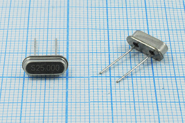 25000 \HC49S3\16\ 30\ 30/-10~60C\49S[SDE]\1Г --- Кварцевые резонаторы (пьезокерамические, диэлектрические, ПАВ (SAW), резонаторы из других пьезоматериалов)