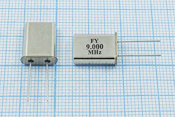 9000 \HC49U\16\ 30\\\1Г (FY 9.000MHz) --- Кварцевые резонаторы (пьезокерамические, диэлектрические, ПАВ (SAW), резонаторы из других пьезоматериалов)