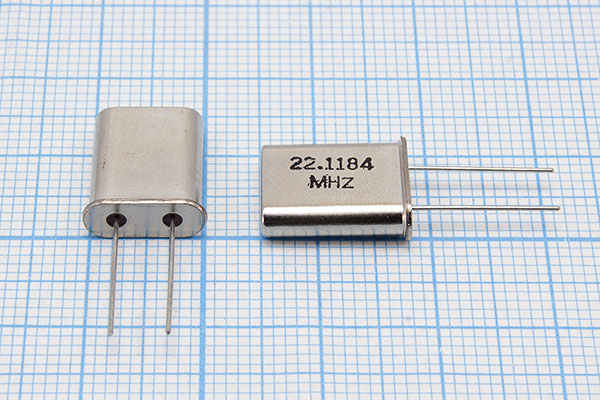 22118,4 \HC49U\S\ 15\\\1Г  (22.1184MHz) --- Кварцевые резонаторы (пьезокерамические, диэлектрические, ПАВ (SAW), резонаторы из других пьезоматериалов)