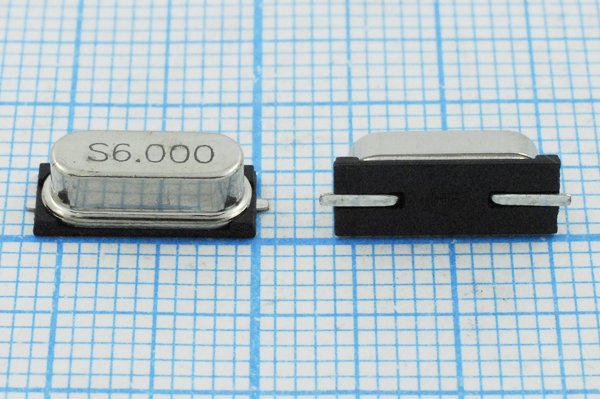 6000 \SMD49S4\20\ 30\ 30/-20~70C\49S-SMD\1Г --- Кварцевые резонаторы (пьезокерамические, диэлектрические, ПАВ (SAW), резонаторы из других пьезоматериалов)