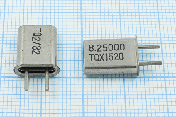 8250 \HC42U\32\\\\ХСР 1Г (8.25000 TQX1520) --- Кварцевые резонаторы (пьезокерамические, диэлектрические, ПАВ (SAW), резонаторы из других пьезоматериалов)