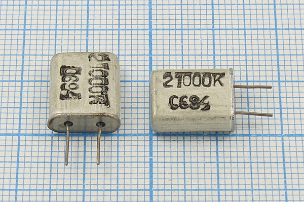 21000 \HC18U\S\\\РК379\3Г 5мм (21000К) --- Кварцевые резонаторы (пьезокерамические, диэлектрические, ПАВ (SAW), резонаторы из других пьезоматериалов)