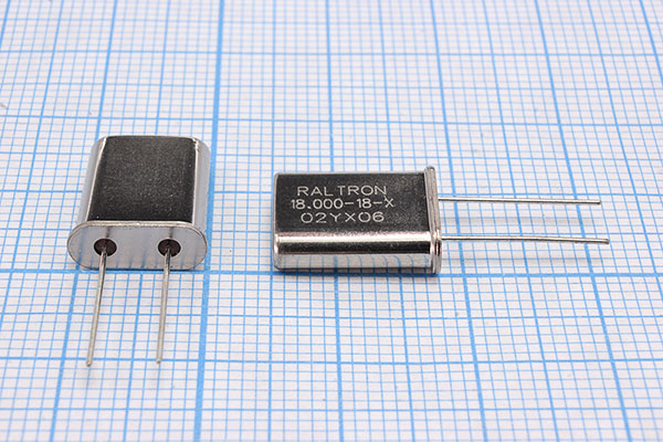 18000 \HC49U\18\ 30\\HC49U[RALTRON]\1Г (RALTRON) --- Кварцевые резонаторы (пьезокерамические, диэлектрические, ПАВ (SAW), резонаторы из других пьезоматериалов)