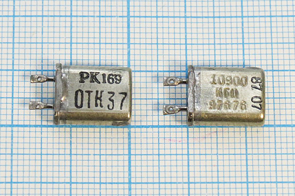 10900 \МВ\\ 30\ 40/-40~70C\РК169МВ-8ВТ\1Г --- Кварцевые резонаторы (пьезокерамические, диэлектрические, ПАВ (SAW), резонаторы из других пьезоматериалов)