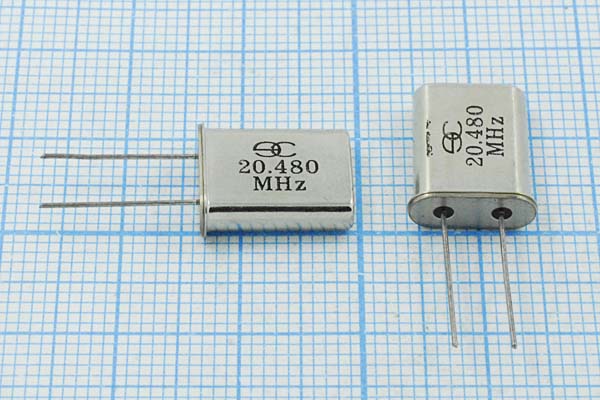 20480 \HC49U\16\ 30\\\1Г (20.480MHz) --- Кварцевые резонаторы (пьезокерамические, диэлектрические, ПАВ (SAW), резонаторы из других пьезоматериалов)