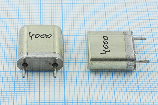 4000 \HC6U\S\\ /-40~70C\БА-6ВС\1Г 60 Ом --- Кварцевые резонаторы (пьезокерамические, диэлектрические, ПАВ (SAW), резонаторы из других пьезоматериалов)
