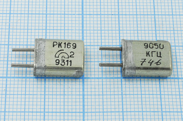 9050 \HC25U\\\\РК169МА\1Г (9050 КГЦ РК169) --- Кварцевые резонаторы (пьезокерамические, диэлектрические, ПАВ (SAW), резонаторы из других пьезоматериалов)