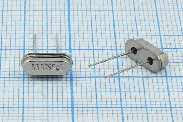 3579,545 \HC49S3\16\ 50\ 30/-10~60C\49S[SDE]\1Г --- Кварцевые резонаторы (пьезокерамические, диэлектрические, ПАВ (SAW), резонаторы из других пьезоматериалов)