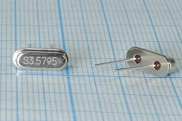 3579,545 \HC49S3\20\ 30\ 30/-10~60C\49S[SDE]\1Г --- Кварцевые резонаторы (пьезокерамические, диэлектрические, ПАВ (SAW), резонаторы из других пьезоматериалов)