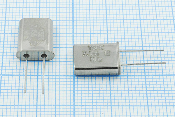 7155 \HC49U\12\ 30\ 30/-20~70C\49U\1Г --- Кварцевые резонаторы (пьезокерамические, диэлектрические, ПАВ (SAW), резонаторы из других пьезоматериалов)