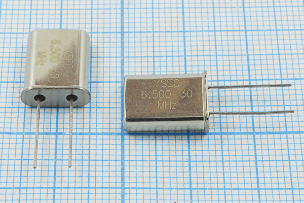 6500 \HC49U\30\ 30\ 30/-20~70C\49U\1Г --- Кварцевые резонаторы (пьезокерамические, диэлектрические, ПАВ (SAW), резонаторы из других пьезоматериалов)