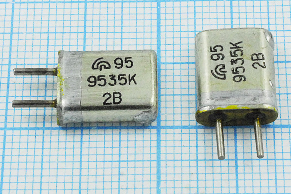 9535 \HC25U\\\\МА\1Г (9535К) --- Кварцевые резонаторы (пьезокерамические, диэлектрические, ПАВ (SAW), резонаторы из других пьезоматериалов)