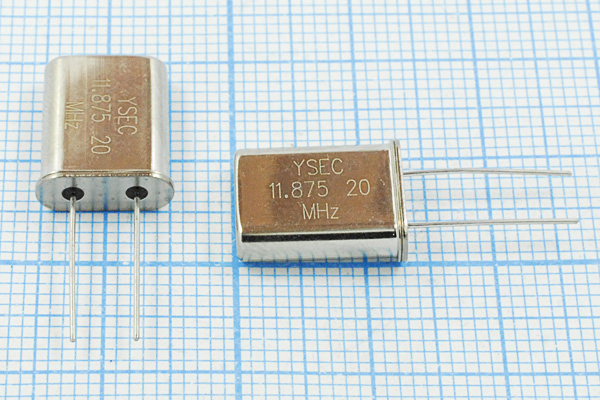 11875 \HC49U\20\ 50\ 30/-20~70C\49U\1Г --- Кварцевые резонаторы (пьезокерамические, диэлектрические, ПАВ (SAW), резонаторы из других пьезоматериалов)