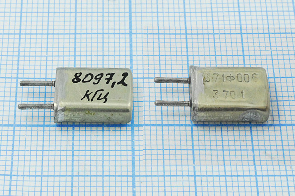 8097,2 \HC25U\\\\МА\1Г --- Кварцевые резонаторы (пьезокерамические, диэлектрические, ПАВ (SAW), резонаторы из других пьезоматериалов)