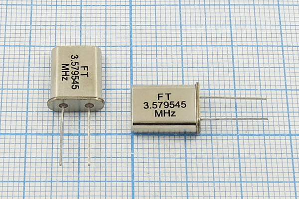 3579,545 \HC49U\16\ 30\\U[FT]\1Г (FT3.579545MHz) --- Кварцевые резонаторы (пьезокерамические, диэлектрические, ПАВ (SAW), резонаторы из других пьезоматериалов)