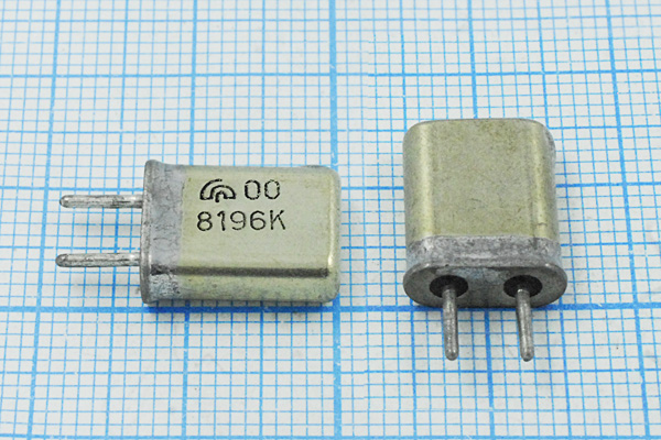 8196 \HC25U\S\\\МА\1Г (8196к) --- Кварцевые резонаторы (пьезокерамические, диэлектрические, ПАВ (SAW), резонаторы из других пьезоматериалов)