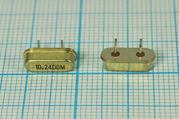 10240 \HC49S3\16\\\\1Г 4мм (10.2400M) --- Кварцевые резонаторы (пьезокерамические, диэлектрические, ПАВ (SAW), резонаторы из других пьезоматериалов)