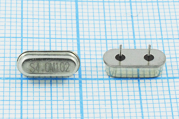4000 \HC49S3\18\\\\1Г  3мм (S4.0M102) --- Кварцевые резонаторы (пьезокерамические, диэлектрические, ПАВ (SAW), резонаторы из других пьезоматериалов)