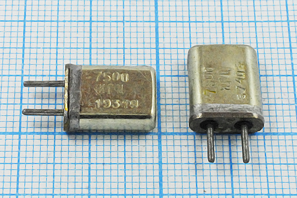 7500 \HC25U\\\\МА\1Г --- Кварцевые резонаторы (пьезокерамические, диэлектрические, ПАВ (SAW), резонаторы из других пьезоматериалов)