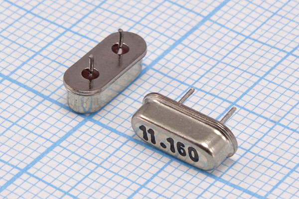 11160 \HC49S3\12\\\\1Г 2,5мм --- Кварцевые резонаторы (пьезокерамические, диэлектрические, ПАВ (SAW), резонаторы из других пьезоматериалов)