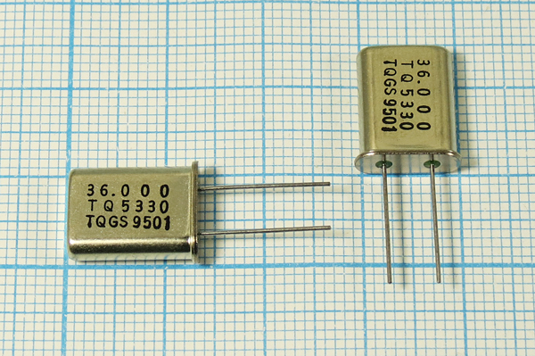 36000 \HC49U\30\\\\3Г (36.000 TQ5330) --- Кварцевые резонаторы (пьезокерамические, диэлектрические, ПАВ (SAW), резонаторы из других пьезоматериалов)