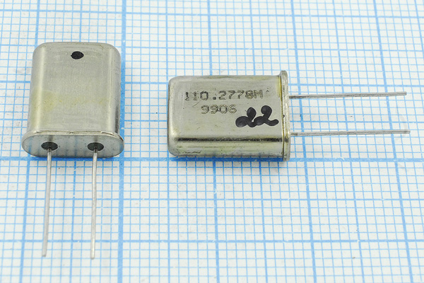 110277,8 \HC49U\\\\МД\5Г --- Кварцевые резонаторы (пьезокерамические, диэлектрические, ПАВ (SAW), резонаторы из других пьезоматериалов)