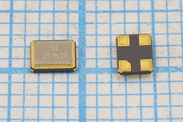 25000 \SMD03225C4\20\ 10\ 30/-40~85C\SMD3225\1Г --- Кварцевые резонаторы (пьезокерамические, диэлектрические, ПАВ (SAW), резонаторы из других пьезоматериалов)