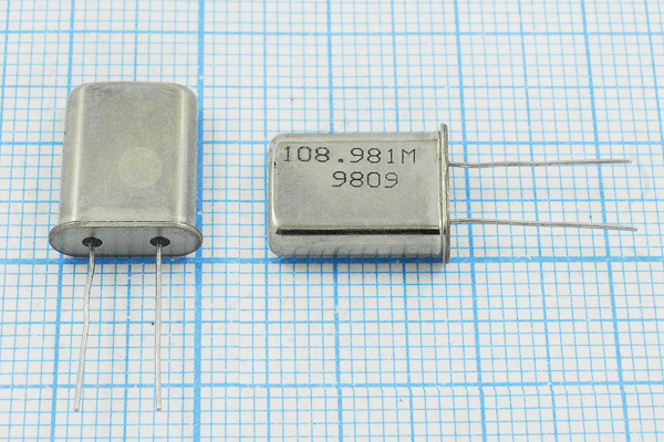 108981 \HC49U\\\\МД\5Г --- Кварцевые резонаторы (пьезокерамические, диэлектрические, ПАВ (SAW), резонаторы из других пьезоматериалов)