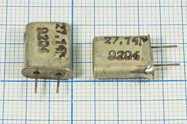 27140 \HC18U\S\\\РК379\3Г 5мм --- Кварцевые резонаторы (пьезокерамические, диэлектрические, ПАВ (SAW), резонаторы из других пьезоматериалов)