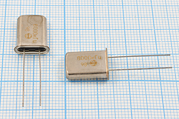 8000 \HC43U\S\ \\РК374МД\1Г для розницы --- Кварцевые резонаторы (пьезокерамические, диэлектрические, ПАВ (SAW), резонаторы из других пьезоматериалов)