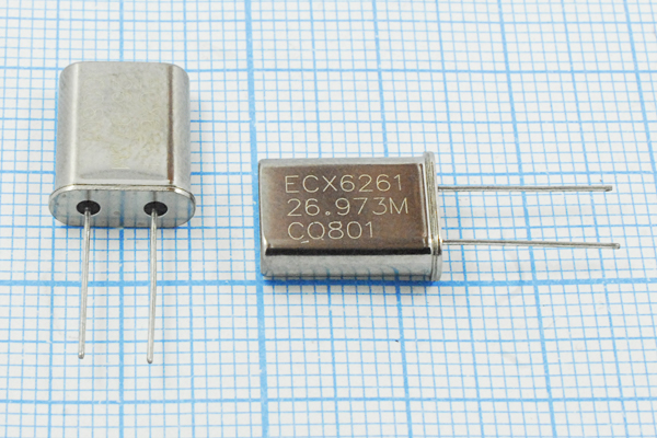 26973 \HC49U\14\ 15\ 30/-20~70C\EU[HC49U]\1Г --- Кварцевые резонаторы (пьезокерамические, диэлектрические, ПАВ (SAW), резонаторы из других пьезоматериалов)