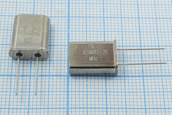 7929,687 \HC49U\20\ 30\ 30/-20~70C\49U\1Г --- Кварцевые резонаторы (пьезокерамические, диэлектрические, ПАВ (SAW), резонаторы из других пьезоматериалов)
