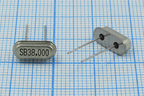 38000 \HC49S3\18\\\ATS-49U\3Г (SB38.000) --- Кварцевые резонаторы (пьезокерамические, диэлектрические, ПАВ (SAW), резонаторы из других пьезоматериалов)