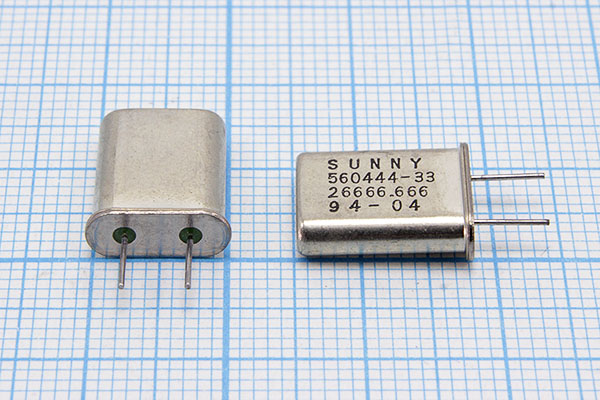 26666,66 \HC49U\S\\\SA[SUNNY]\3Г 5мм (26666.666) --- Кварцевые резонаторы (пьезокерамические, диэлектрические, ПАВ (SAW), резонаторы из других пьезоматериалов)