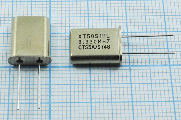 8330 \HC49U\S\\\MP[CTS]\1Г (CTS5A 8.330MHZ) --- Кварцевые резонаторы (пьезокерамические, диэлектрические, ПАВ (SAW), резонаторы из других пьезоматериалов)