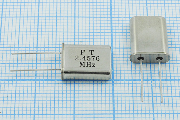 2457,6 \HC49U\20\ 30\\U[FT]\1Г (FT2.4576MHz) --- Кварцевые резонаторы (пьезокерамические, диэлектрические, ПАВ (SAW), резонаторы из других пьезоматериалов)