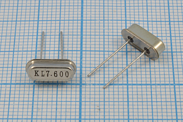 7600 \HC49S3\20\\\\1Г (KL7.600) --- Кварцевые резонаторы (пьезокерамические, диэлектрические, ПАВ (SAW), резонаторы из других пьезоматериалов)
