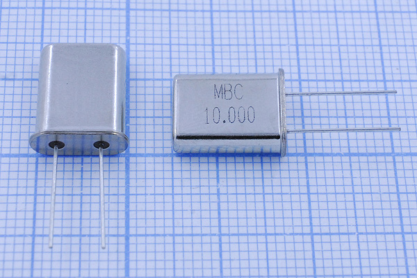 10000 \HC49U\20\ 30\\HC-49U\1Г (MBC10.000) --- Кварцевые резонаторы (пьезокерамические, диэлектрические, ПАВ (SAW), резонаторы из других пьезоматериалов)